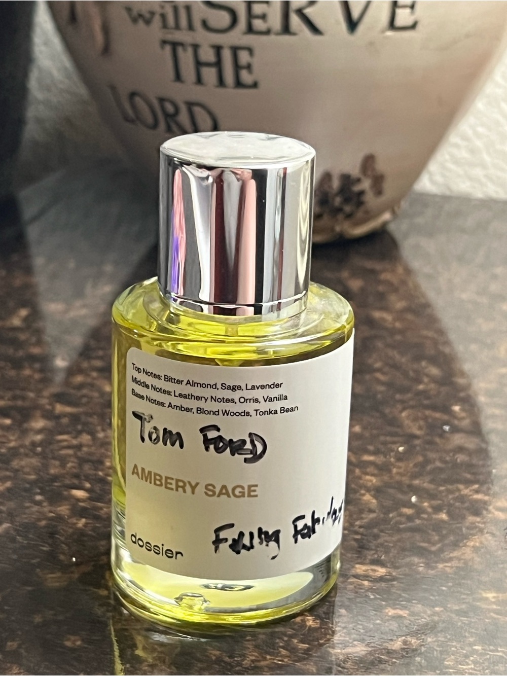 Dossier Ambery Sage Eau de Parfum